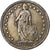 Svizzera, Franc, 1920, Bern, Argento, MB+