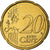 Cyprus, 20 Centimes, 2008, Nordic gold, MS(63)