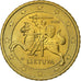 Litwa, 50 Centimes, 2015, Vilnius, Nordic gold, MS(63)