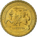 Lithouwen, 10 Centimes, 2015, Vilnius, Nordic gold, UNC-