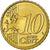 Lithuania, 10 Centimes, 2015, Vilnius, Nordic gold, UNZ