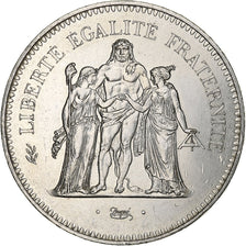 Francja, 50 Francs, 1974, Pessac, Srebro, AU(55-58)