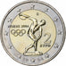 Grecja, 2 Euro, Olympic Games, 2004, Athens, Bimetaliczny, MS(60-62)