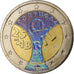 Portugal, 2 Euro, Carnation Revolution, Iridescent, 2014, Lisbon, Bimetálico