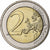 Luxembourg, 2 Euro, Guillaume IV, Iridescent, 2012, Utrecht, Bi-Metallic, MS(63)