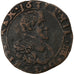 Régions françaises, Artois, Philippe IV, Liard, 1638, Arras, Cuivre, TB