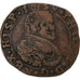 Régions françaises, Artois, Philippe IV, Liard, 1639, Arras, Cuivre, TB