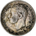 Espagne, Alfonso XII, 50 Centimos, 1880, Madrid, Argent, TB+