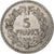 Francia, 5 Francs, Lavrillier, 1938, Paris, Níquel, EBC, Gadoury:760