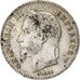 France, Napoleon III, 50 Centimes, 1867, Paris, Silver, EF(40-45)