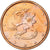 Finland, 2 Centimes, 2000, Vantaa, Copper Plated Steel, AU(55-58)