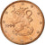 Finland, Centime, 1999, Vantaa, Copper Plated Steel, MS(60-62)