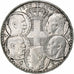 Grecia, Paul I, 30 Drachmai, 1963, Paris, Plata, EBC+