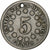 Vereinigte Staaten, 5 Cents, Shield Nickel, 1867, Philadelphia, Kupfer-Nickel