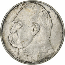 Polen, 10 Zlotych, 1935, Warsaw, Zilver, FR