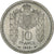 Monaco, Louis II, 10 Francs, 1945, Paris, Essai, Copper-nickel, AU(55-58)