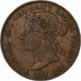 British East Africa, Victoria, Pice, 1898, Bombay, Bronze, VF(20-25)