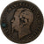 Włochy, Vittorio Emanuele II, 5 Centesimi, 1862, Naples, Brązowy, VF(20-25)