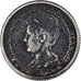 Holandia, Wilhelmina I, 25 Cents, 1918, Utrecht, Srebro, EF(40-45)