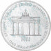 Deutschland, 10 Mark, Porte de Brandebourg, 1991, Munich, Silber, SS