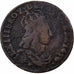 Francia, Louis XIV, Liard, 1656, Meung-sur-Loire, Rame, MB, C2G:82