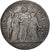 France, Directoire, 5 Francs, Union et Force, AN 4, Paris, Silver, VF(30-35)