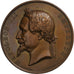 França, medalha, Napoléon III, 1866, Cobre, Bescher/Borrel, AU(55-58)