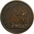 Francia, medalla, Philippe Quinault, 1718, Bronce, Cure, EBC