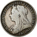 Great Britain, Victoria, Crown, 1896, British Royal Mint, Silver, VF(20-25)