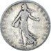 Coin, France, Semeuse, 2 Francs, 1902, Paris, VF(20-25), Silver, KM:845.1