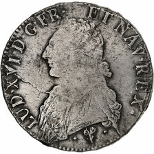 France, Louis XVI, Ecu, Écu aux branches d'olivier, 1784, Bayonne, Silver