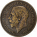 Grande-Bretagne, George V, Penny, 1916, Londres, Bronze, TB