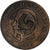 Frankreich, Napoleon III, 10 Centimes, 1856, Rouen, Bronze, S