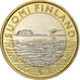 Finlandia, 5 Euro, Black-throated loon, 2014, Vantaa, Bi-metallico, SPL