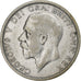 Grã-Bretanha, George V, Florin, 1929, London, Prata, VF(30-35)