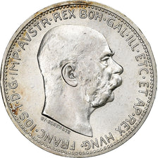 Austria, Franz Joseph I, Corona, 1914, Vienna, Plata, MBC+