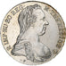 Austria, Maria Theresa, Thaler, 1780, Vienna, Restrike, Argento, SPL