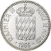 Monaco, Rainier III, 10 Francs, 1966, Paris, Argent, TTB+