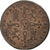 Spain, Isabel II, 2 Maravedis, 1838, Segovia, Copper, VF(20-25)