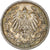 Allemagne, Wilhelm II, 1/2 Mark, 1906, Berlin, Argent, TTB