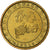 Mónaco, 10 Centimes, 2001, MDP, Nordic gold, MS(60-62)