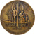 Frankrijk, Medaille, Fête du Travail, 1942, Bronzen, Turin, ZF+