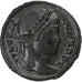 Crispus, Follis, 323-324, Treveri, Bronze, AU(50-53), RIC:440