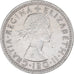 Monnaie, Grande-Bretagne, 6 Pence, 1956