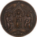 Francia, medaglia, Médaille de Baptême, 1re Communion et Confirmation, 1887