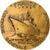 France, Médaille, Compagnie Générale Transatlantique, Havre/New-York, 1962