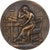 Francja, medal, Comité de vaccine, 1899, Brązowy, Dubois, AU(50-53)