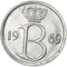 Moneda, Bélgica, 25 Centimes, 1969