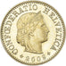 Moneda, Suiza, 5 Rappen, 2009