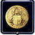 Vatican, Medal, Tribute to Michelangelo, 2001, Gold plated brass, Bodini, MS(63)